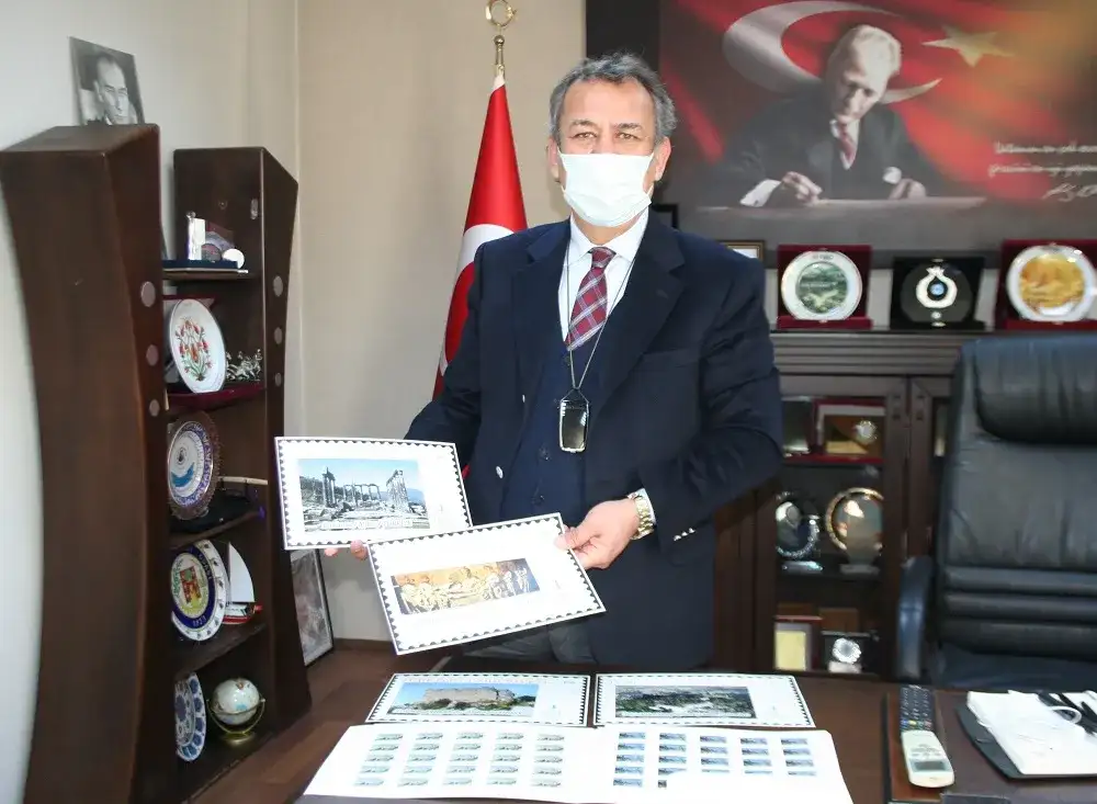 Hekatomnos anıtmezarının, Beçin, Herakleia ve Euromos'un posta pulları bastırıldı MİTSO, MİLAS'I POSTA PULLARI İLE TANITACAK