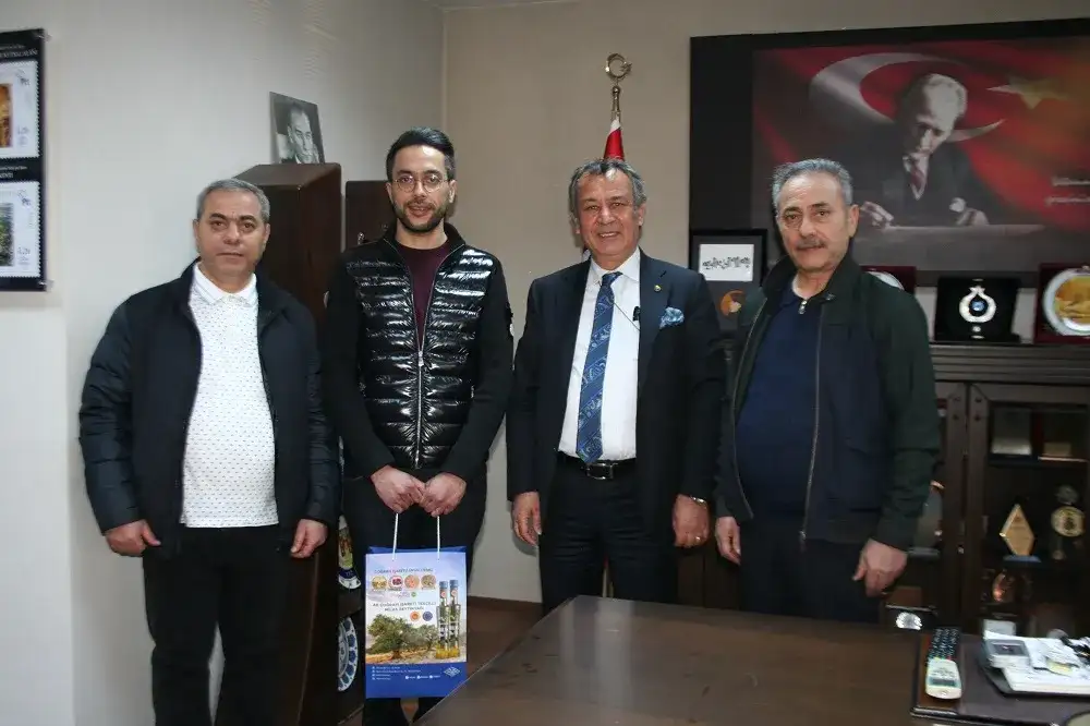 AZERBAYCANLILAR MİTSO'DA... MİLAS'TAN AZERBAYCAN'A ZEYTİNYAĞI, BAL VE BALIK İHRACATI DEĞERLENDİRİLDİ - 1