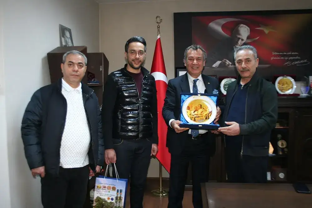 AZERBAYCANLILAR MİTSO'DA... MİLAS'TAN AZERBAYCAN'A ZEYTİNYAĞI, BAL VE BALIK İHRACATI DEĞERLENDİRİLDİ