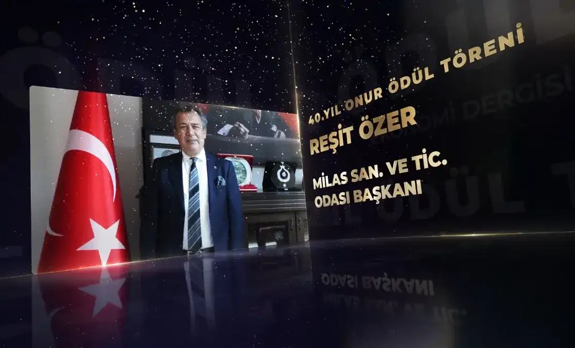 European Union ve Yeni Ekonomi Dergisi ödüllendirdi: MİTSO YÖNETİM KURULU BAŞKANI REŞİT ÖZER'E "BAŞARI VE ONUR ÖDÜLÜ"