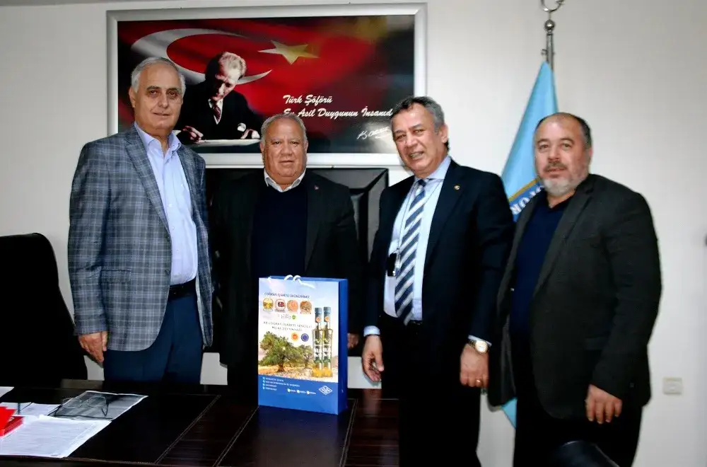 MİTSO, ODALARLA BİRLİKTE... MİLAS ŞOFÖRLER VE OTOMOBİLCİLER ESNAF ODASINDA... - 1