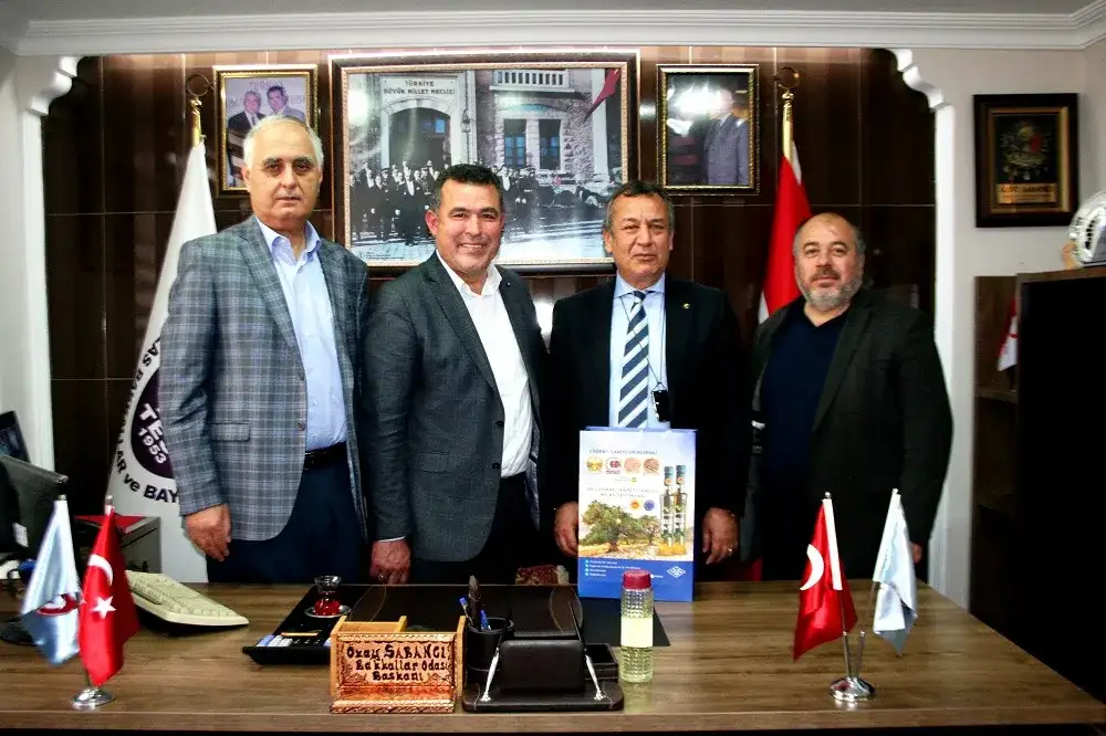 MİTSO, ODALARLA BİRLİKTE... MİLAS BAKKALLAR VE TEKEL BAYİLERİ ESNAF ODASINDA...