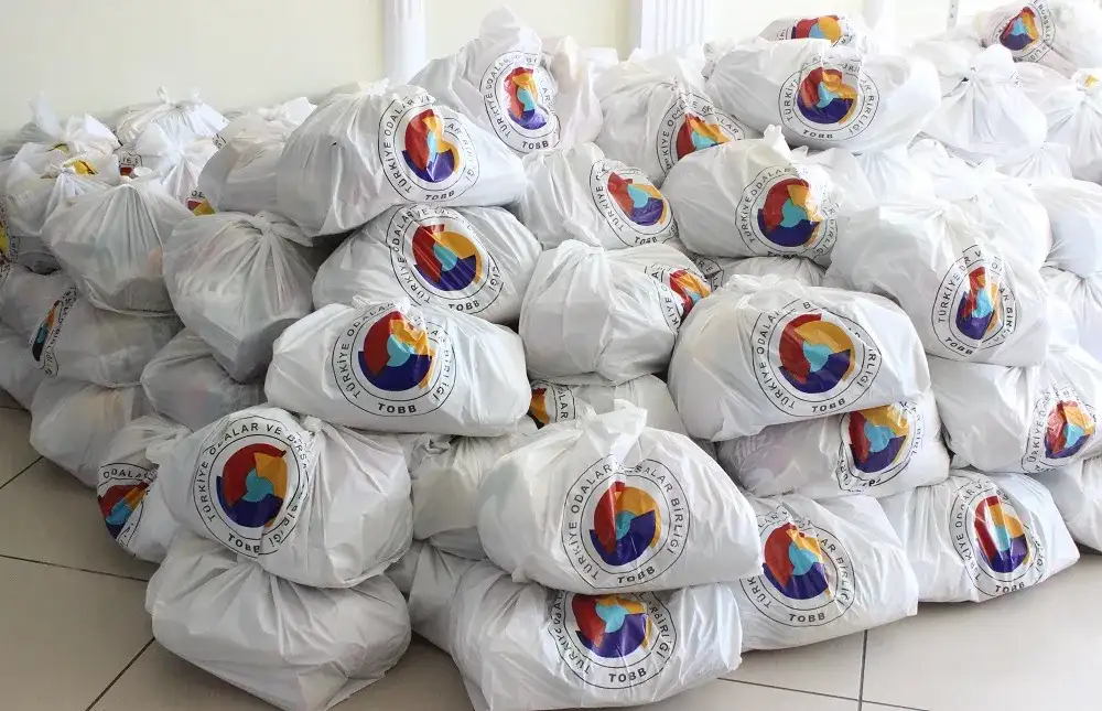 TOBB - MİTSO İŞBİRLİĞİNDE 530 AİLEYE DESTEK... - 1