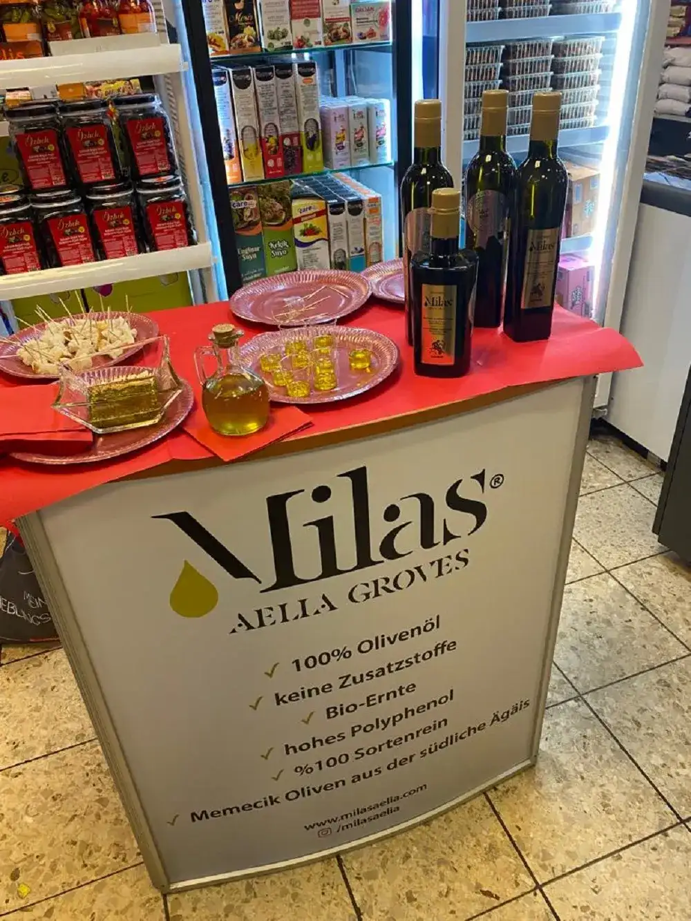 TÜRKİYE'NİN İLK VE TEK AB COĞRAFİ İŞARETLİ MİLAS ZEYTİNYAĞI ALMANYA'NIN SÜPERMARKETLERİNDE... - 2