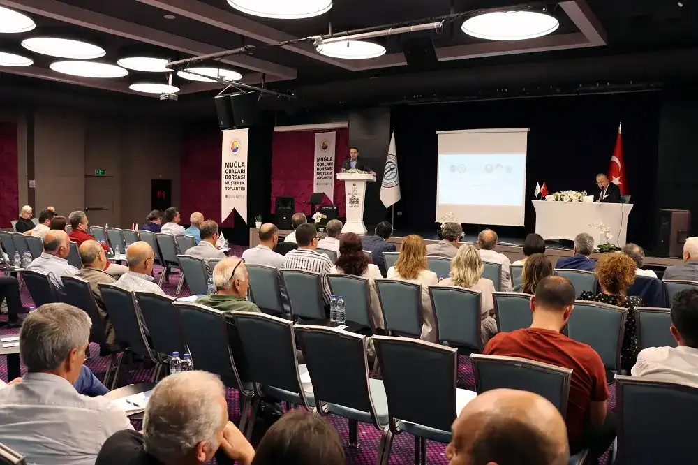 Muğla odaları ve borsasının 34'üncü ortak toplantısı Fethiye'de yapıldı: MUĞLA ODALARI VE BORSASI TEK SES - 1