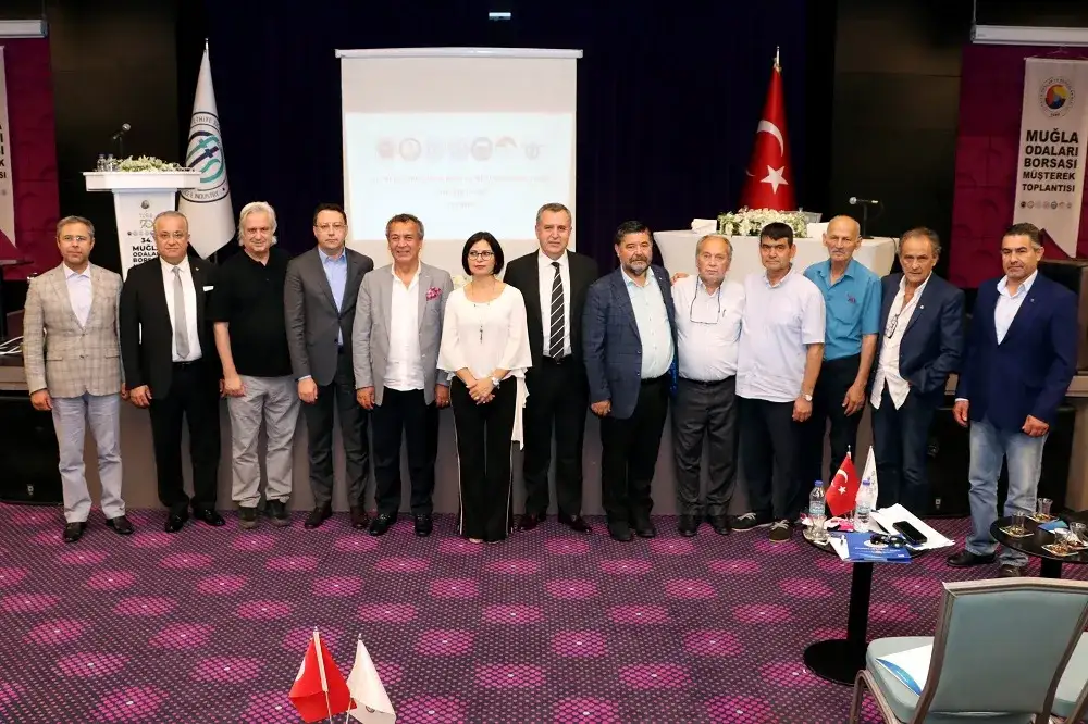 Muğla odaları ve borsasının 34'üncü ortak toplantısı Fethiye'de yapıldı: MUĞLA ODALARI VE BORSASI TEK SES - 2