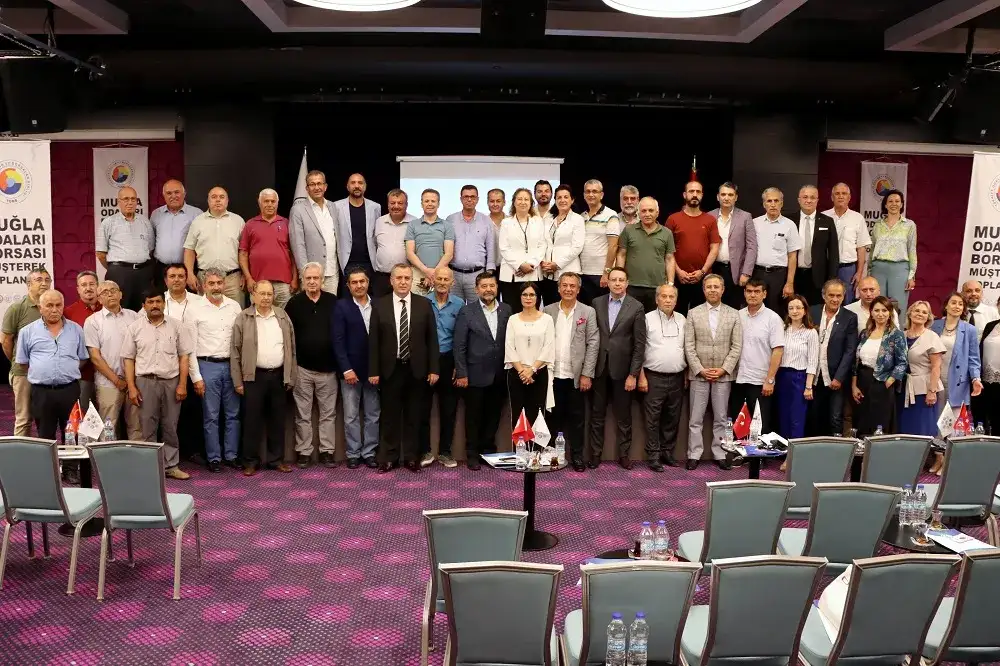Muğla odaları ve borsasının 34'üncü ortak toplantısı Fethiye'de yapıldı: MUĞLA ODALARI VE BORSASI TEK SES
