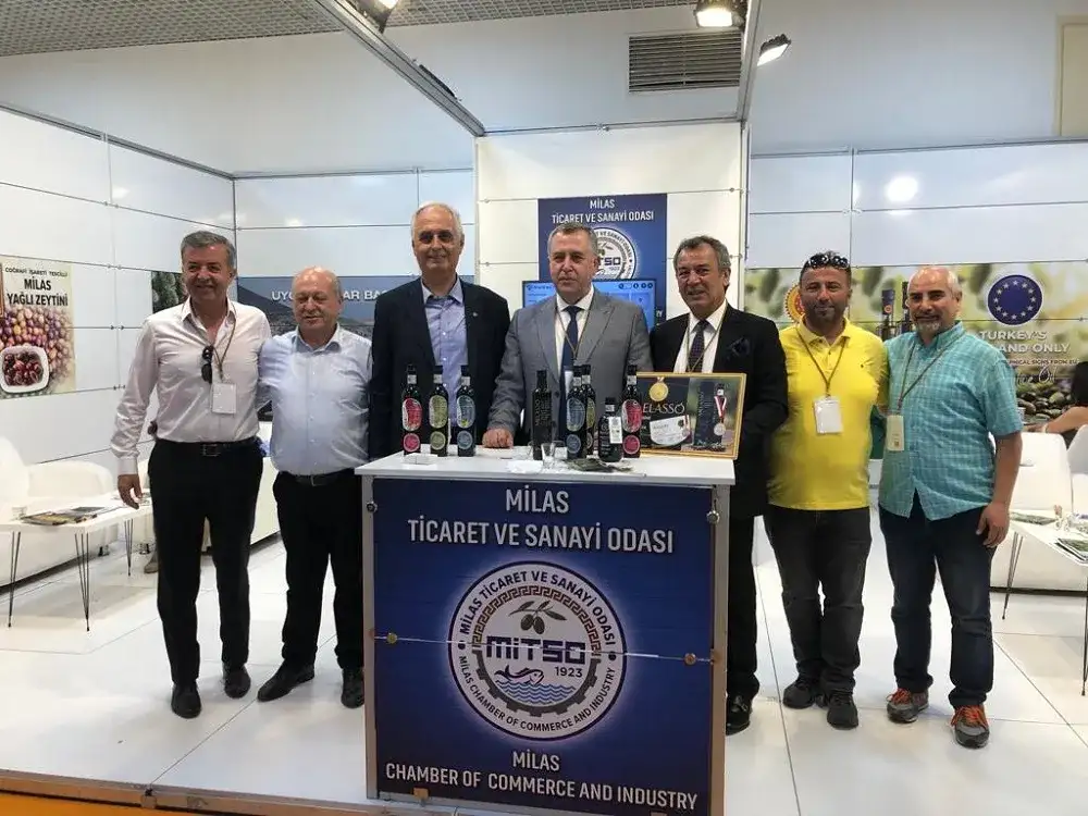 MİTSO, Milas zeytinyağı için Olivia İstanbul Fuarında... "MİLAS ZEYTİNYAĞI SADECE YAĞ DEĞİLDİR, BİR SAĞLIK İKSİRİDİR" - 1