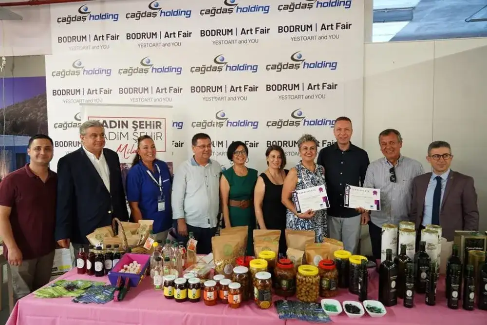 BODRUM ÇAĞDAŞ SANAT FUARINDA - 1
