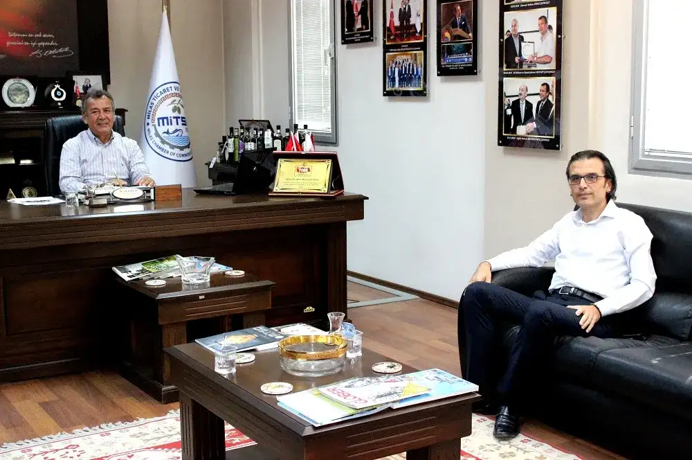 T.C. ZİRAAT BANKASI CUMHURİYET CADDESİ MİLAS ŞUBESİNİN YENİ YÖNETİCİSİ MİTSO'DA