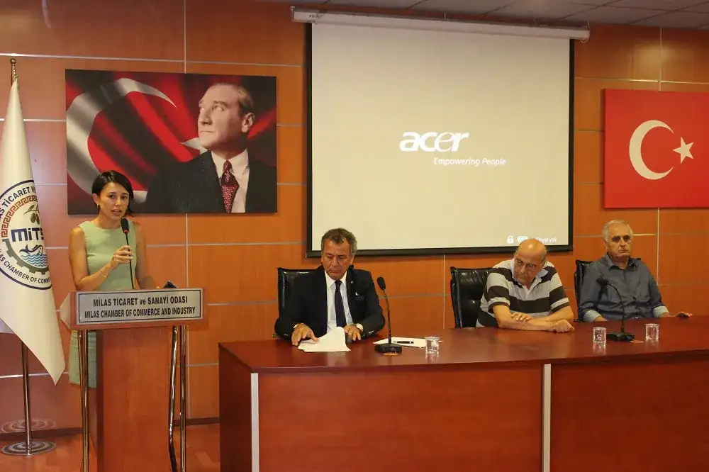 MİTSO'da zeytin, zeytinyağı toplantısında üreticilere çağrı: "HEDEFİMİZ, COĞRAFİ İŞARET ALACAK KALİTEDE ZEYTİNYAĞI ÜRETMEK OLMALI"