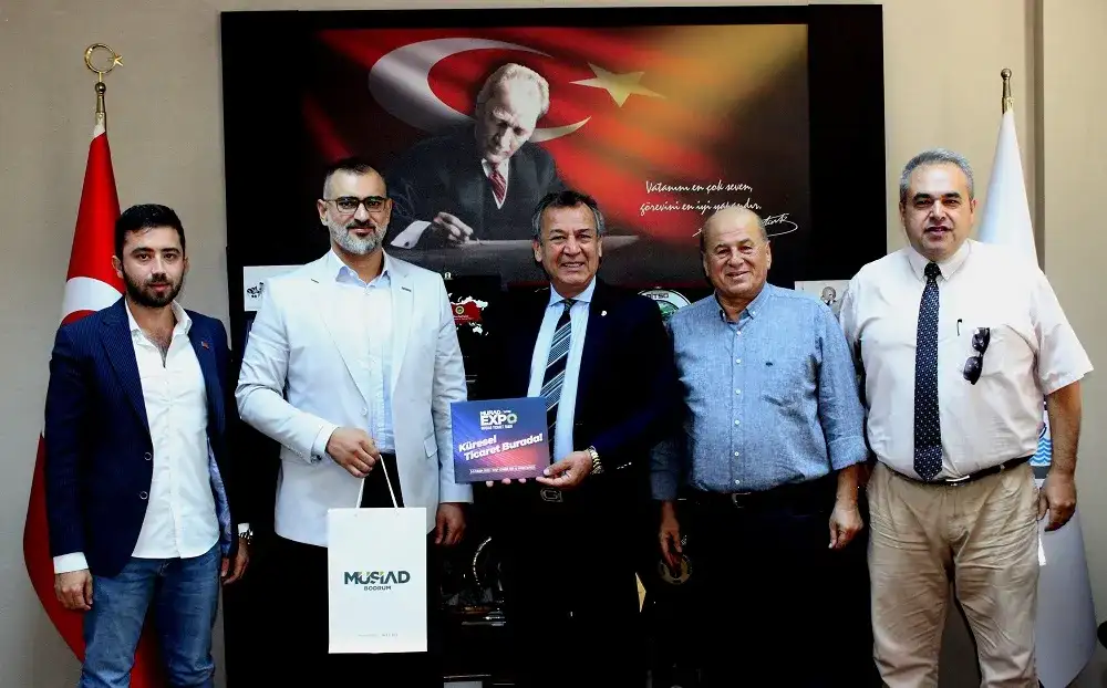 MÜSİAD Bodrum Şubesi MİTSO'da... "MİLAS BODRUM BİRLİKTELİĞİ SÜRECEK" - 1