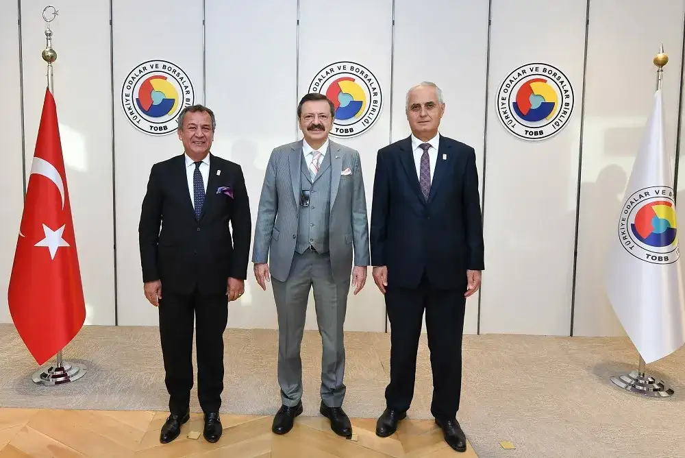 MİTSO, TOBB'DE... ÜYELERİN DİLEKLERİ TOBB BAŞKANINA SUNULDU. - 1