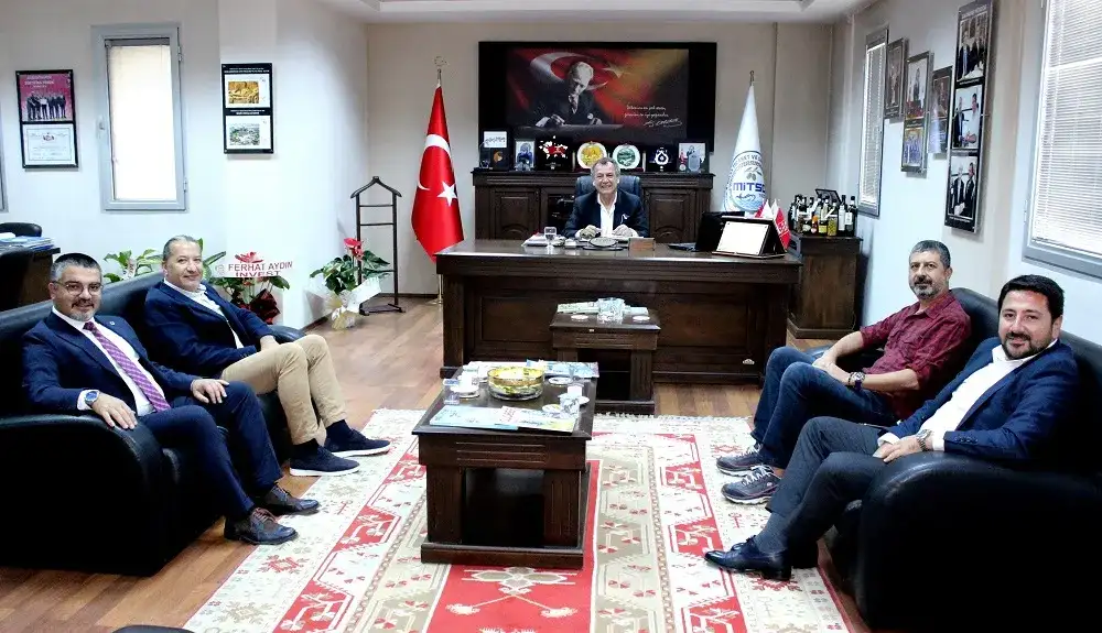 Bodrum İşinsanları Derneği MİTSO'da... "MİLAS - BODRUM HEP BİRLİKTE"