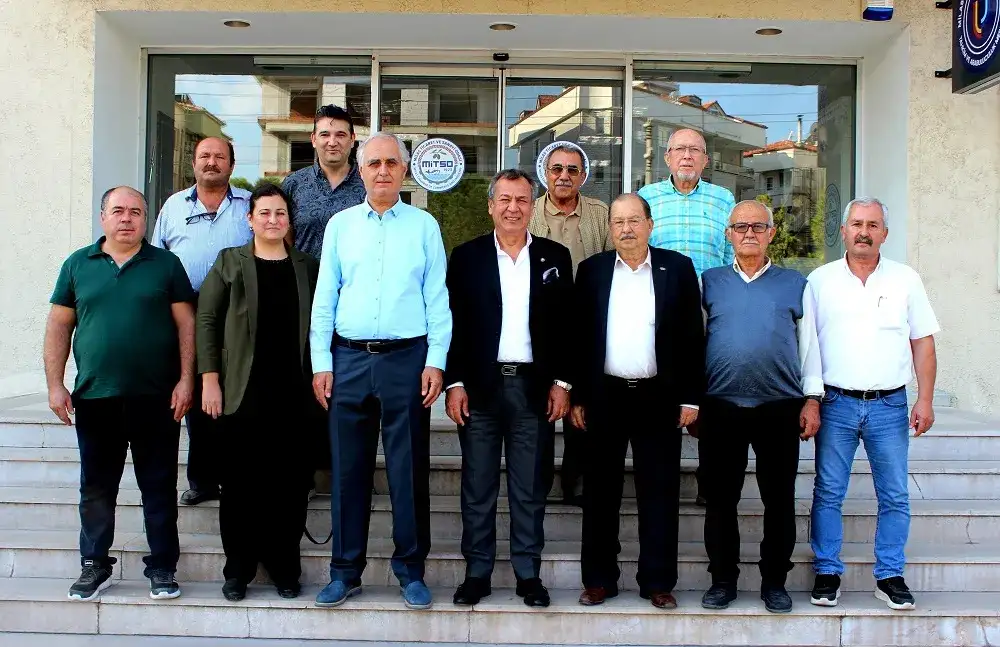 TARİŞ yönetimi MİTSO'da... "ZEYTİNYAĞIMIZIN DEĞERİNE DEĞER KATTINIZ"