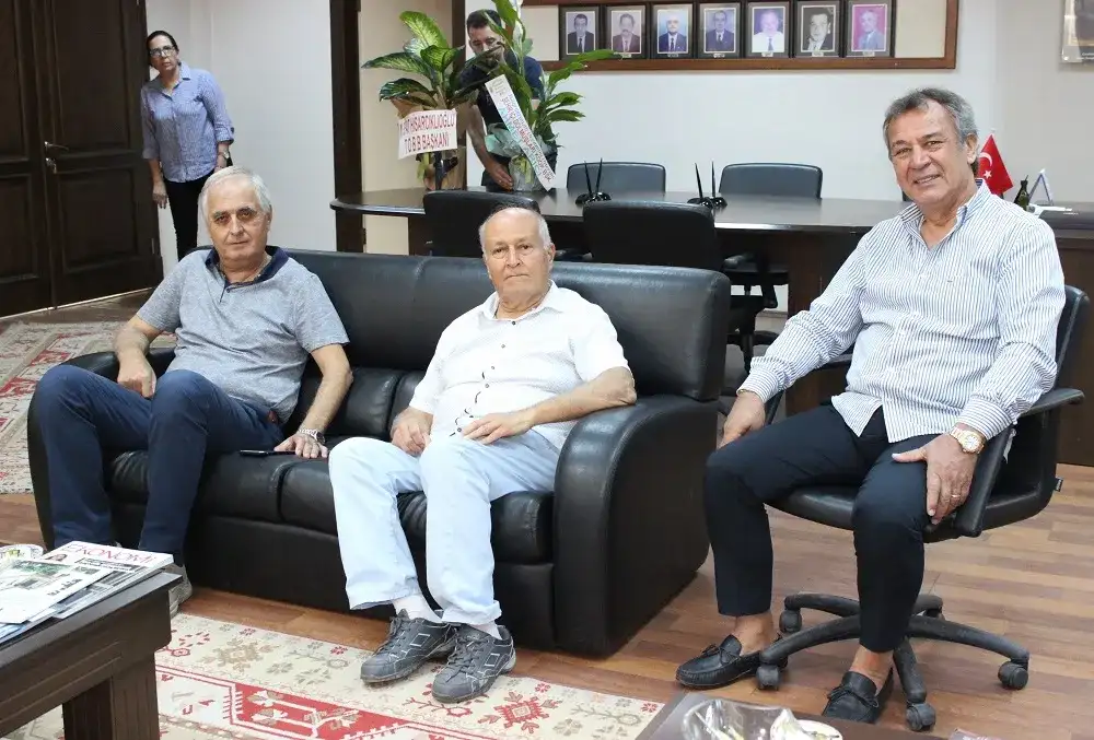 MİLAS eski kaymakamı Ayhan Boyacı MİTSO'da... "MİLAS'TA ZEYTİNCİLİK EMİN ELLERDE... - 1