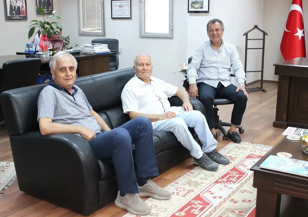 MİLAS eski kaymakamı Ayhan Boyacı MİTSO'da... "MİLAS'TA ZEYTİNCİLİK EMİN ELLERDE...