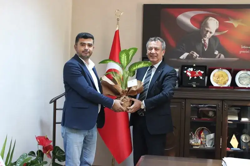 DEVA PARTİSİ MİLAS İLÇE YÖNETİCİLERİ, MİTSO'DA - 1