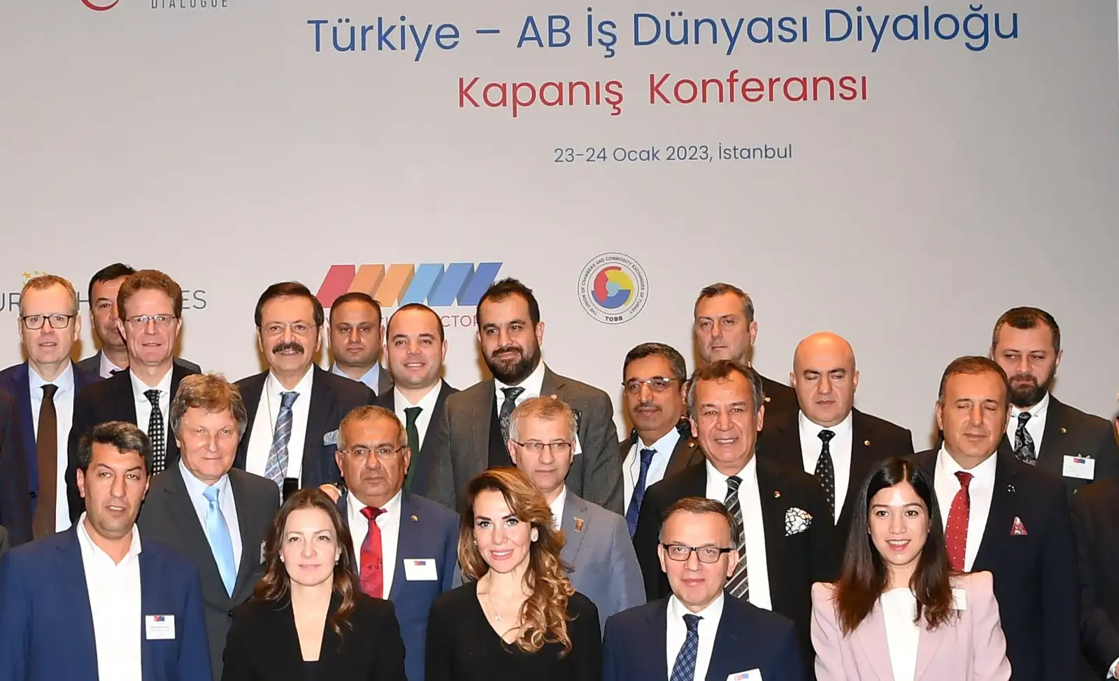 TÜRKİYE-AB İŞ DÜNYASI DİYALOĞU PROJESİ KAPANIŞ TOPLANTISI İSTANBUL’DA YAPILDI. - 2