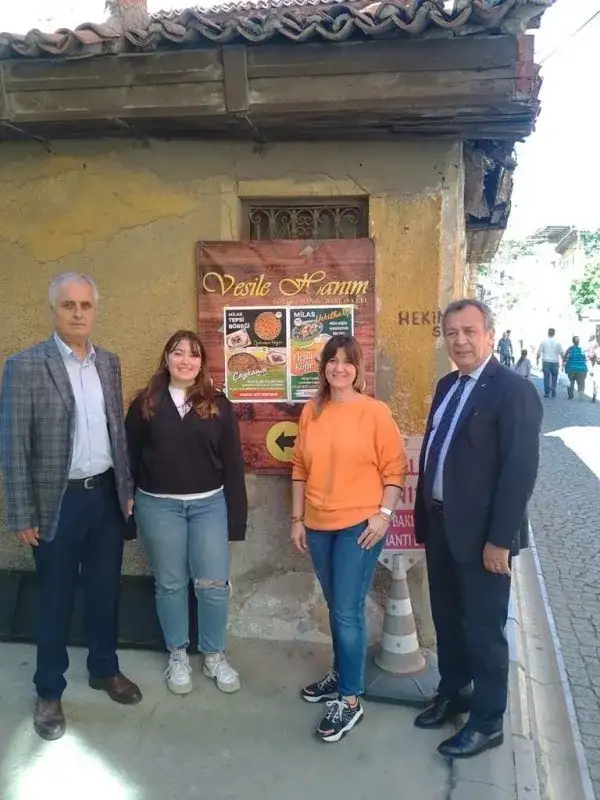 VESİLE HANIM AYDAN ÇAKIROĞLU DA COĞRAFİ İŞARET BELGELERİNİ ALDI