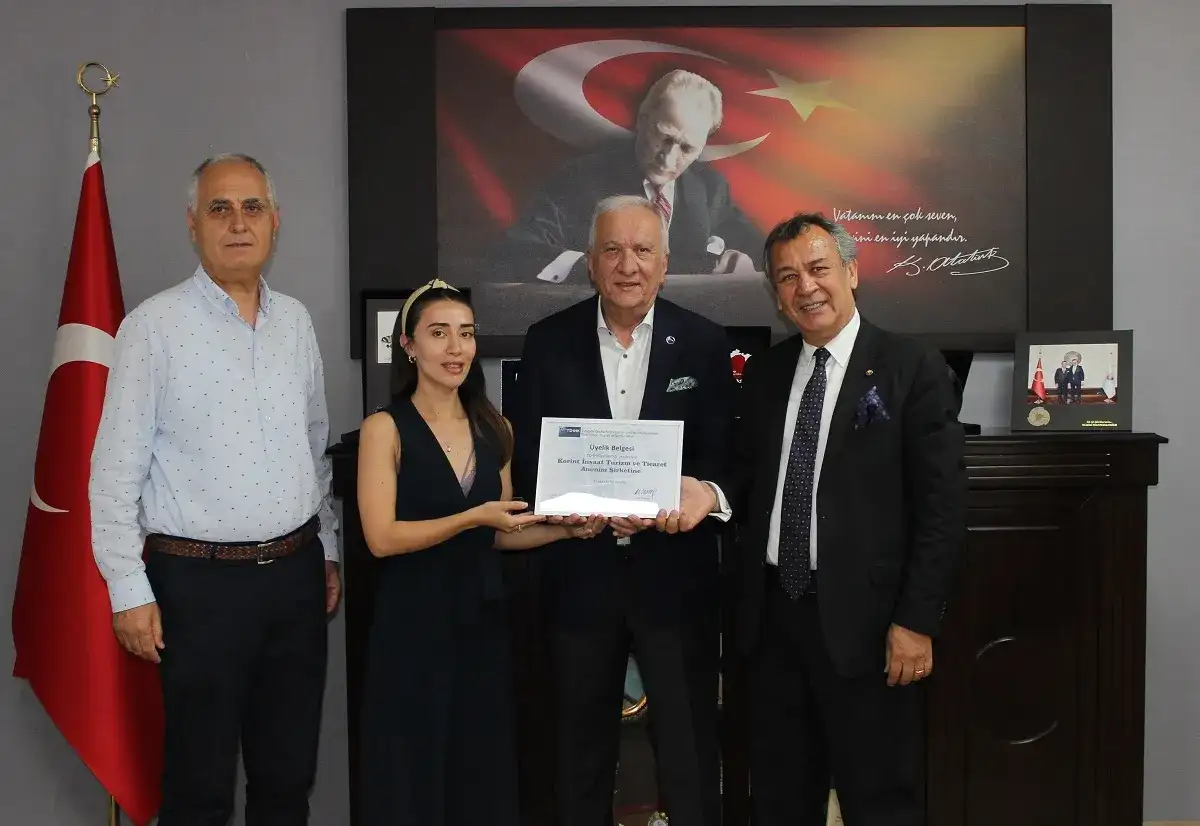 MİTSO ÜYESİ SOLMAZ GRUP İLE KORİNT İNŞAAT TÜRK-ALMAN TSO ÜYESİ OLDULAR - 1