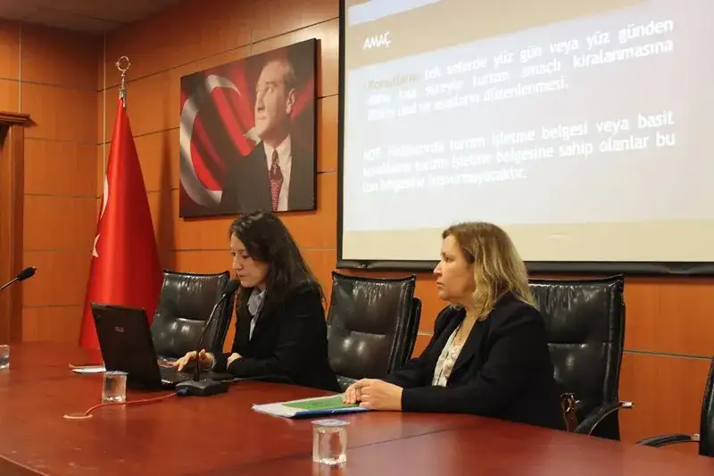 KONUTLARIN TURİZM AMAÇLI KİRALANMASI KANUNU BİLGİLENDİRME TOPLANTISI GERÇEKLEŞTİRİLDİ - 2