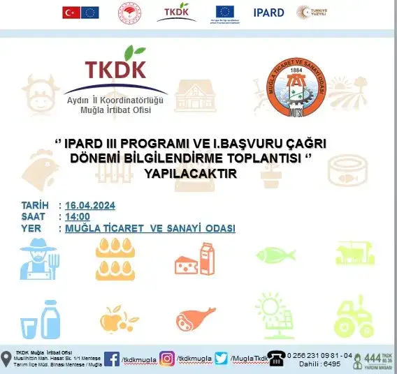 IPARD III Programı ve I. Başvuru Çağrı Dönemi