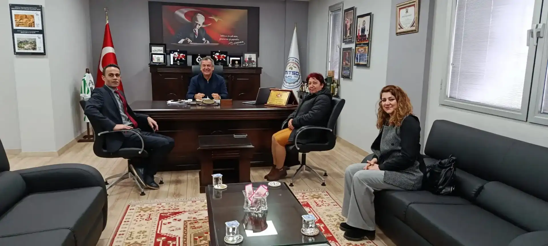 Vergi Haftası Kapsamında Milas Vergi Dairesi’nden MİTSO’ya Ziyaret...