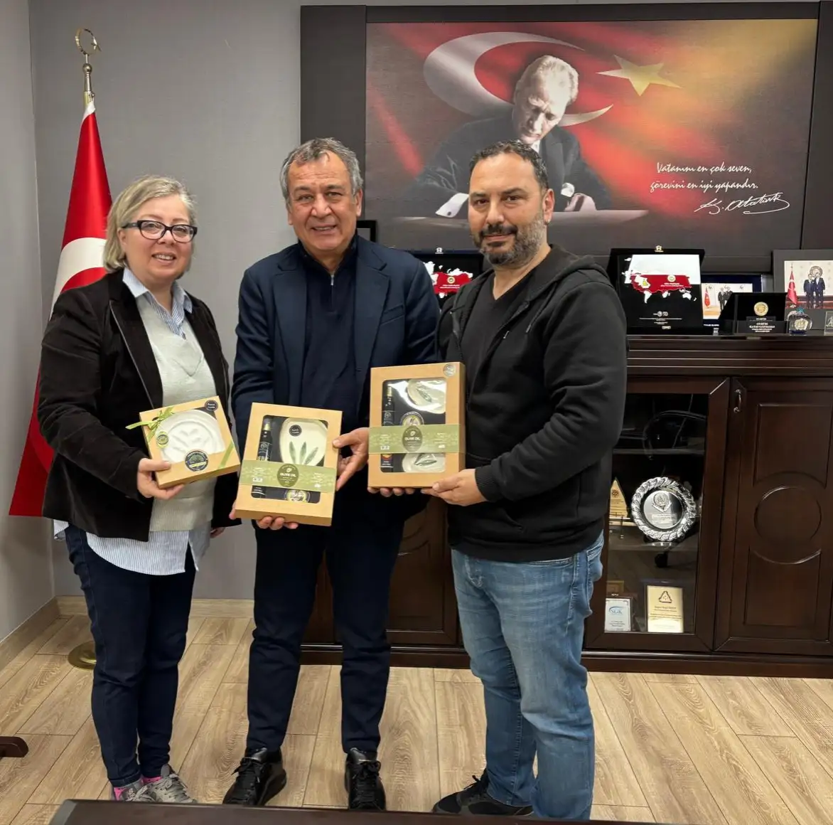 VISIT FROM MYCTIC OLIVE OIL TO MİTSO…