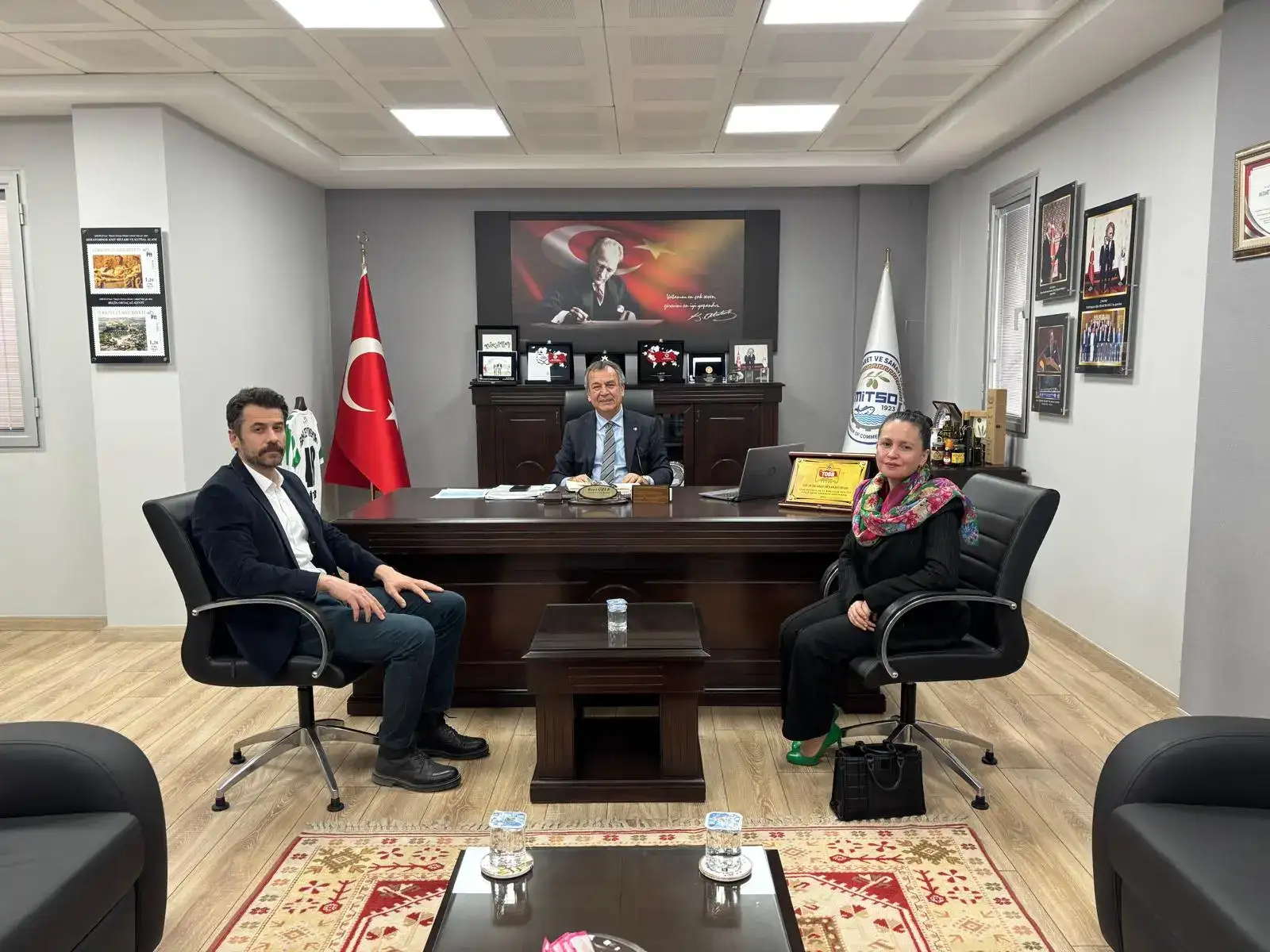 TKDK AYDIN PROVINCIAL COORDINATOR ARZU AKAR VISITED MİTSO…