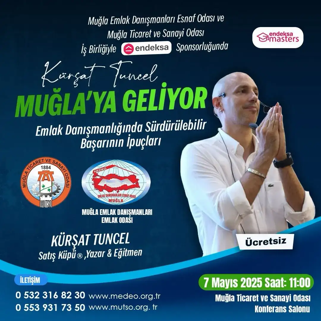 Uluslararası Eğitmen Kürşat Tuncel Muğla’da!