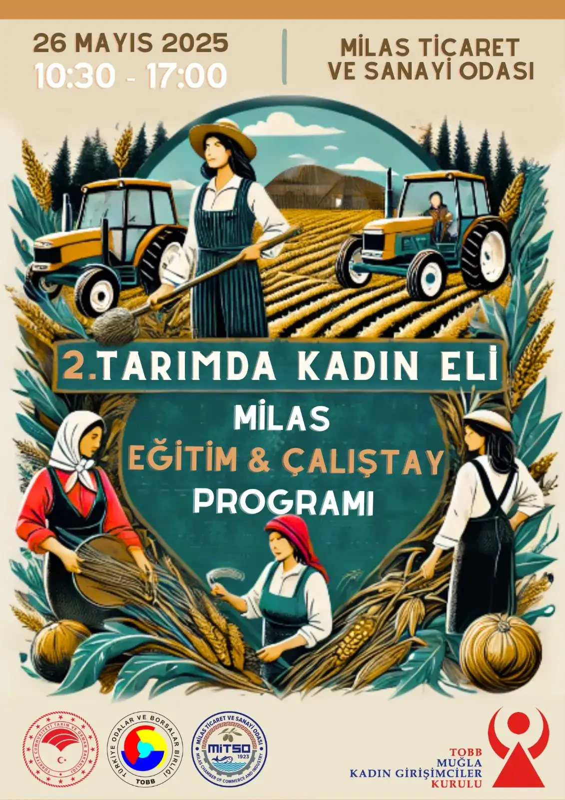 Tarımda Kadın Eli Güçleniyor: MİTSO’dan Kadın Çiftçilere Destek
