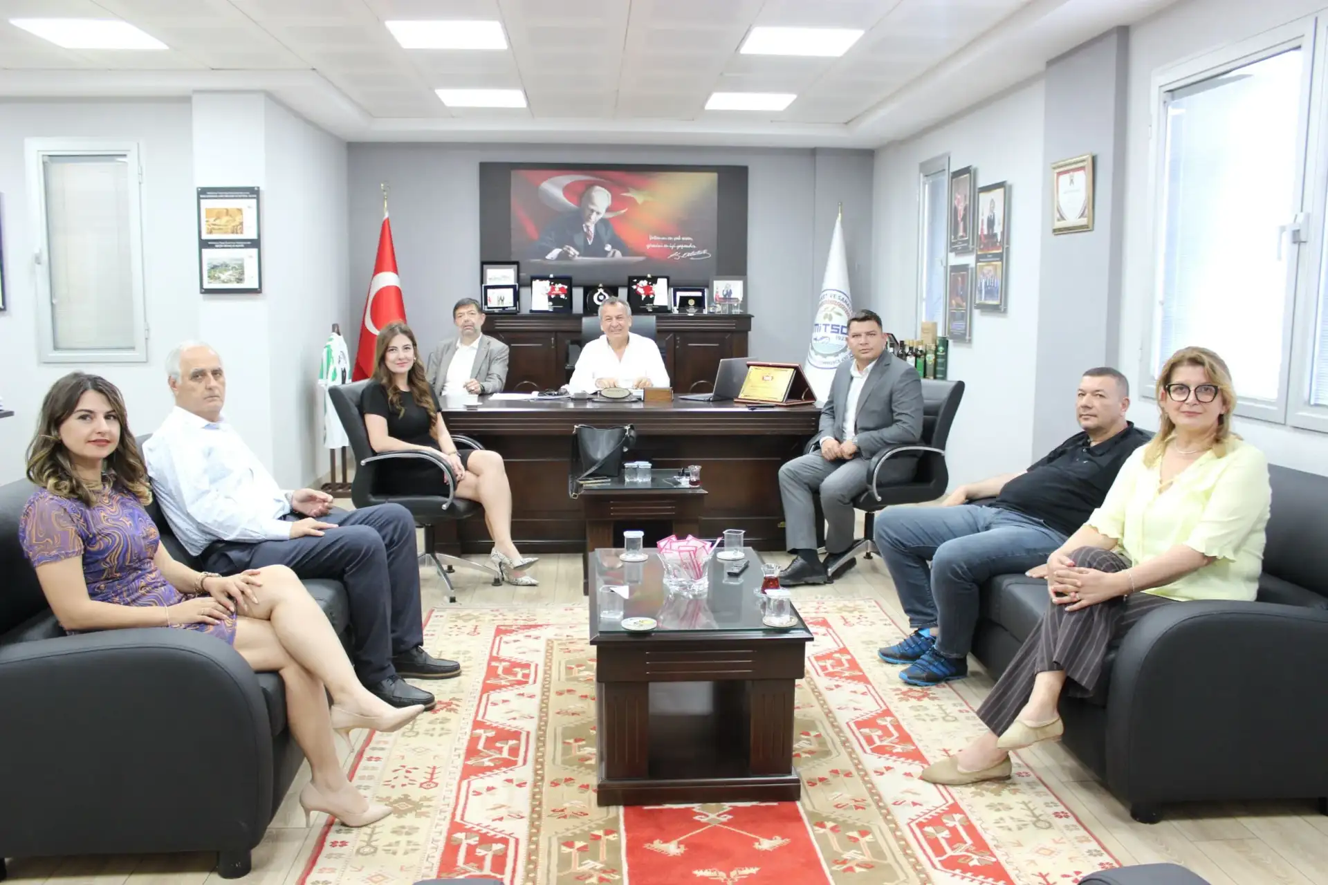 Şekerbank Milas Şubesi’nden MİTSO’ya Ziyaret