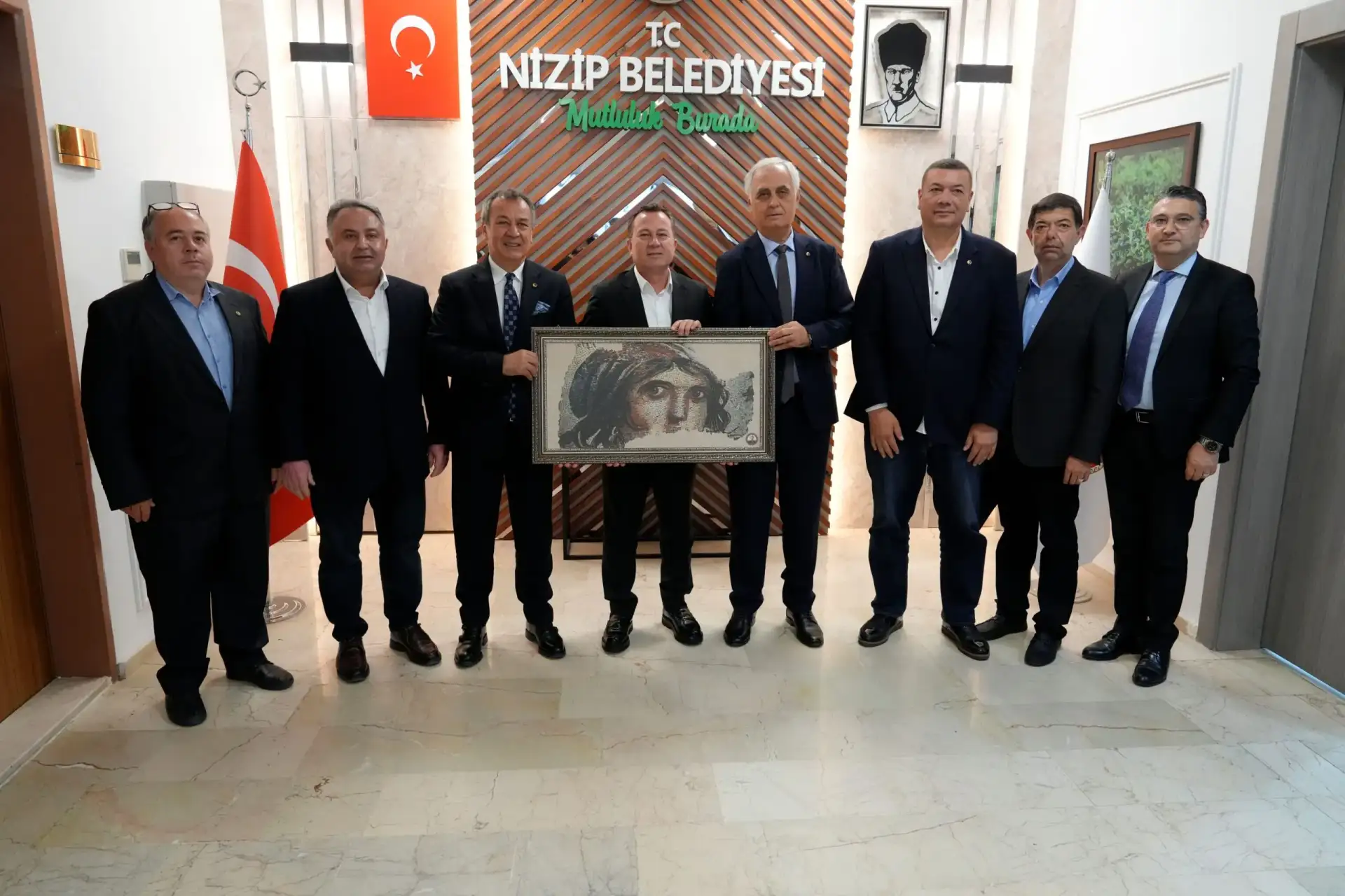 Visit from Milas Chamber of Commerce and Industry to Nizip Mayor Ali Doğan