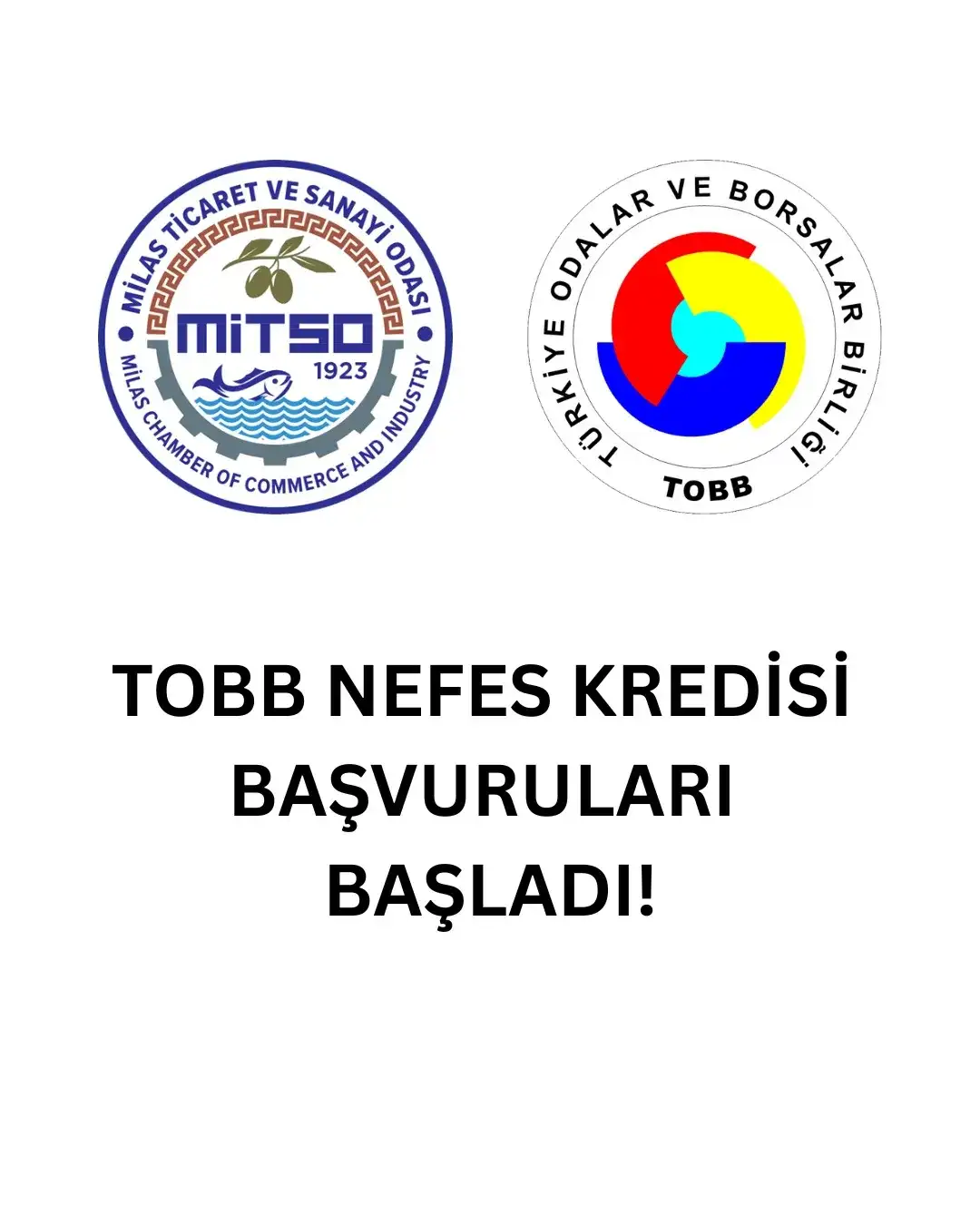 TOBB NEFES KREDİSİ BAŞVURULARI BAŞLADI!