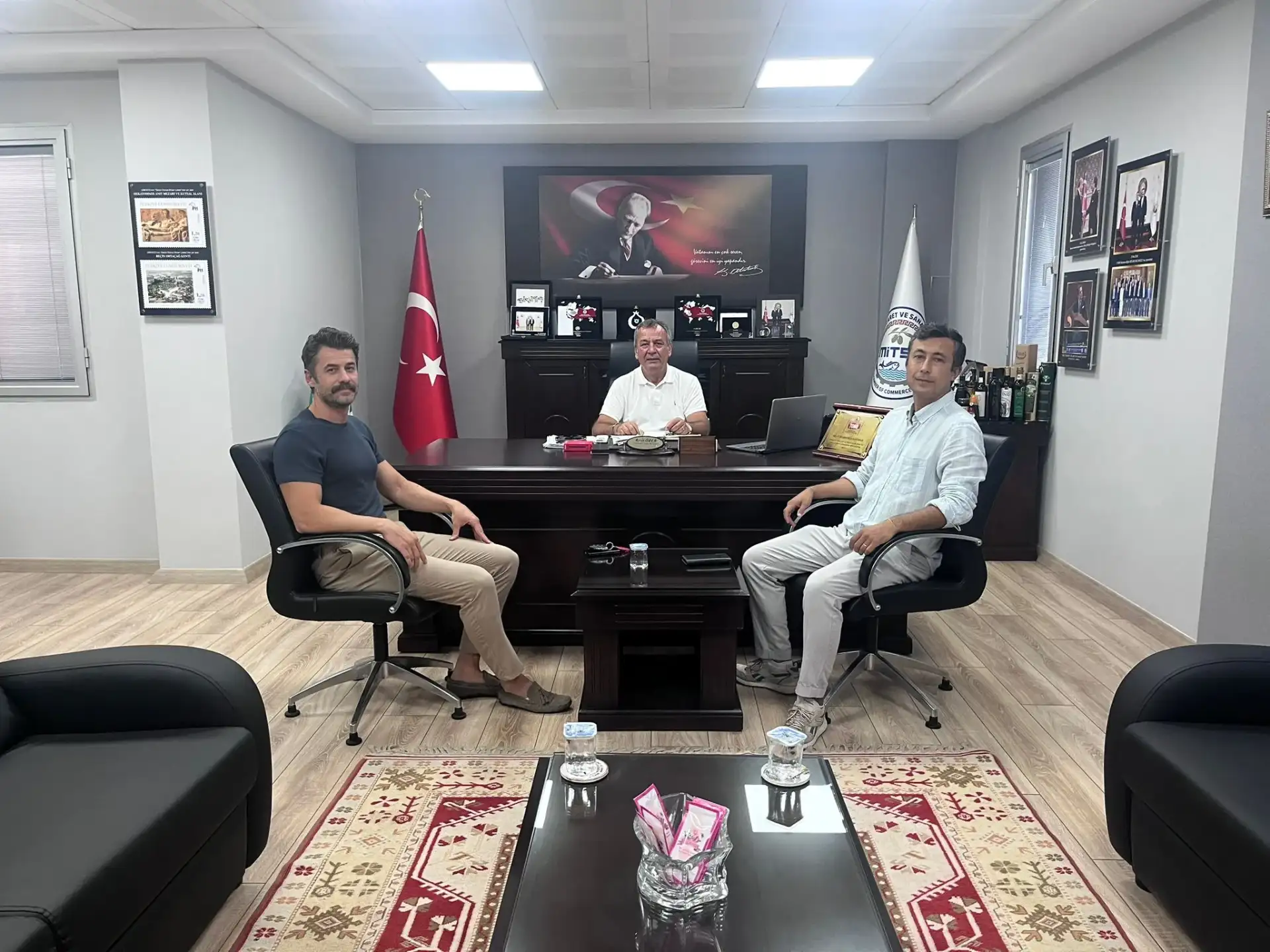 TKDK Muğla İl Koordinatörü Murat Neslihanoğlu’ndan MİTSO’ya Ziyaret