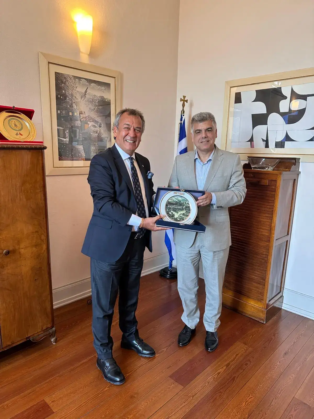 MİTSO’dan Yunanistan İzmir Başkonsolosu’na Ziyaret