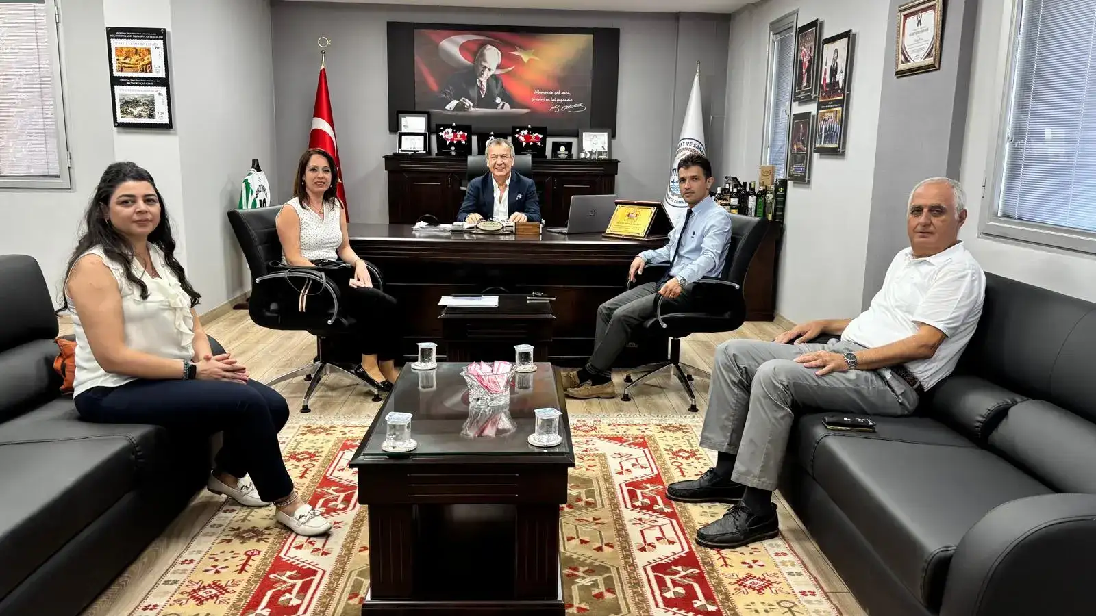 Milas SGK’dan MİTSO’ya Ziyaret