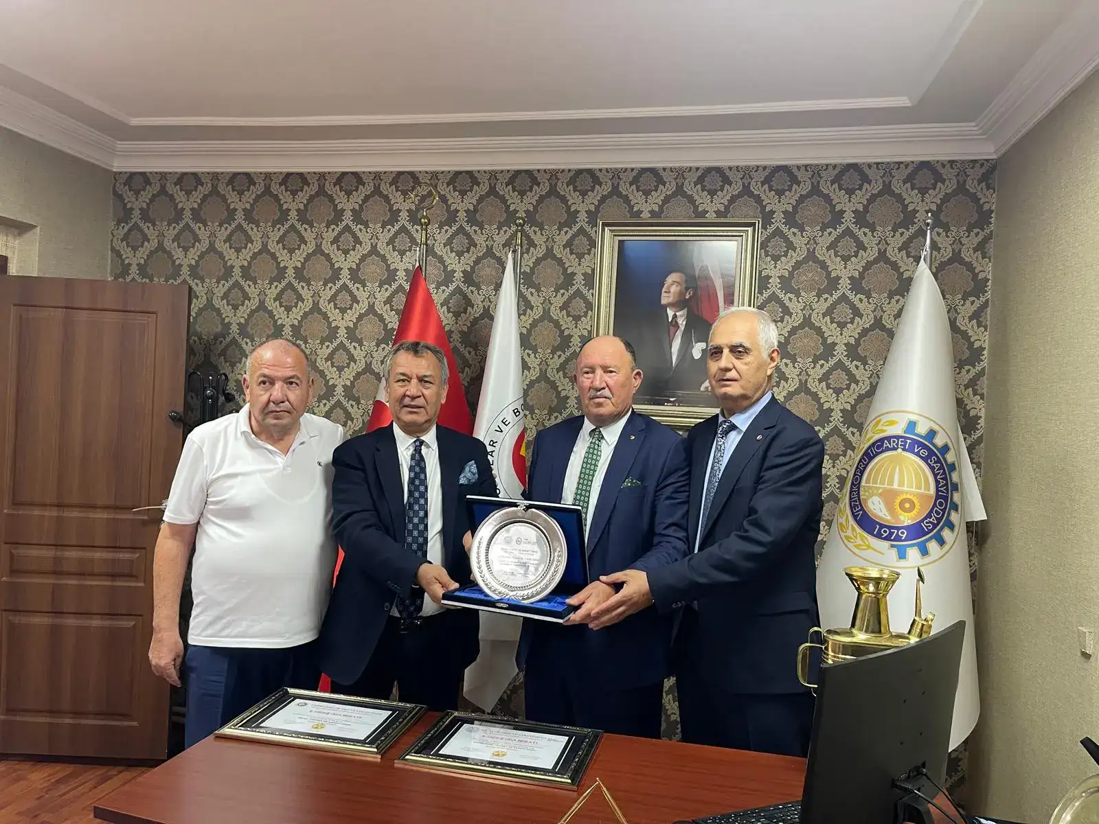 Milas TSO ile Vezirköprü TSO Arasında Kardeş Oda Protokolü İmzalandı - 2