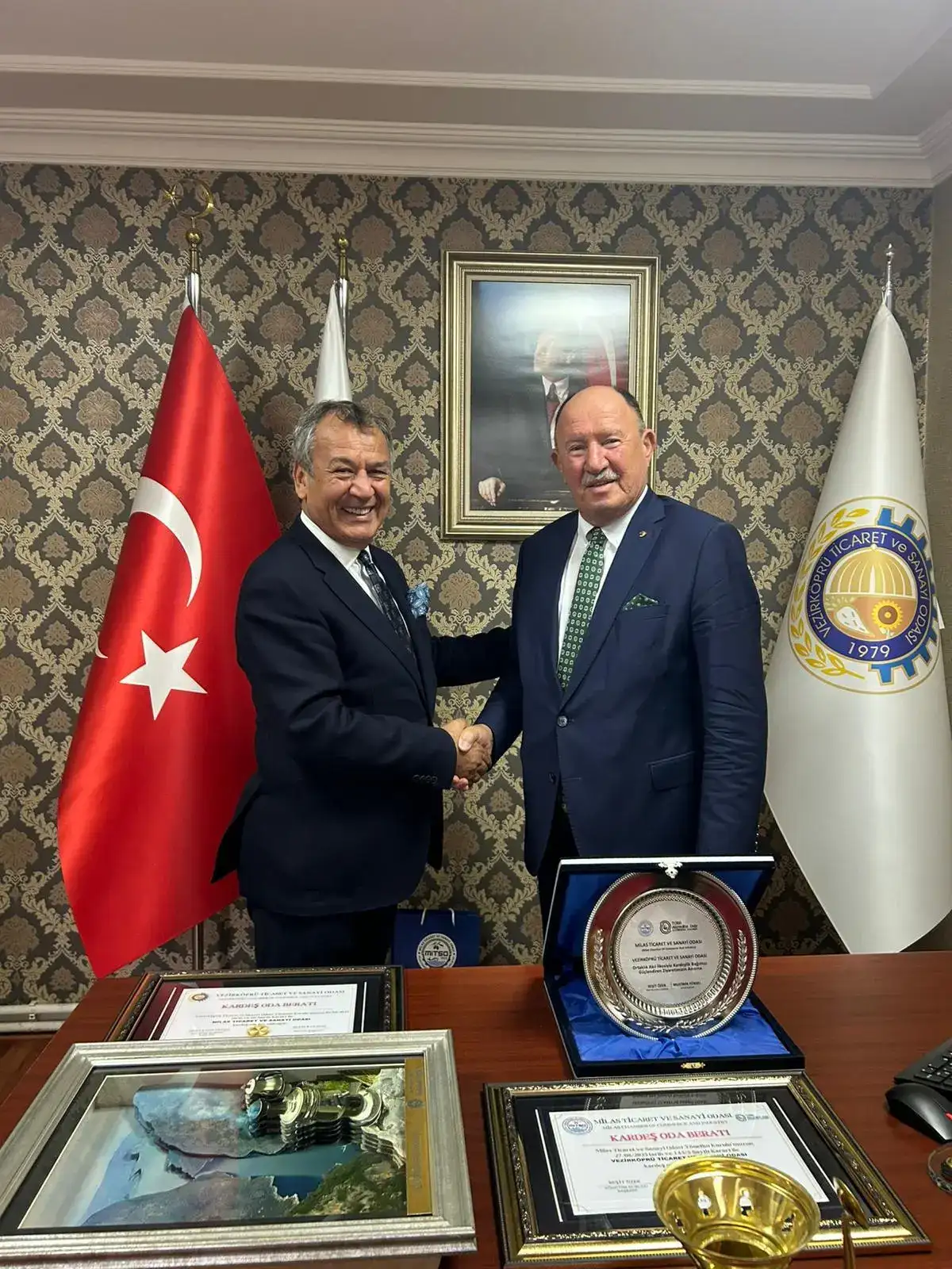 Milas TSO ile Vezirköprü TSO Arasında Kardeş Oda Protokolü İmzalandı - 4