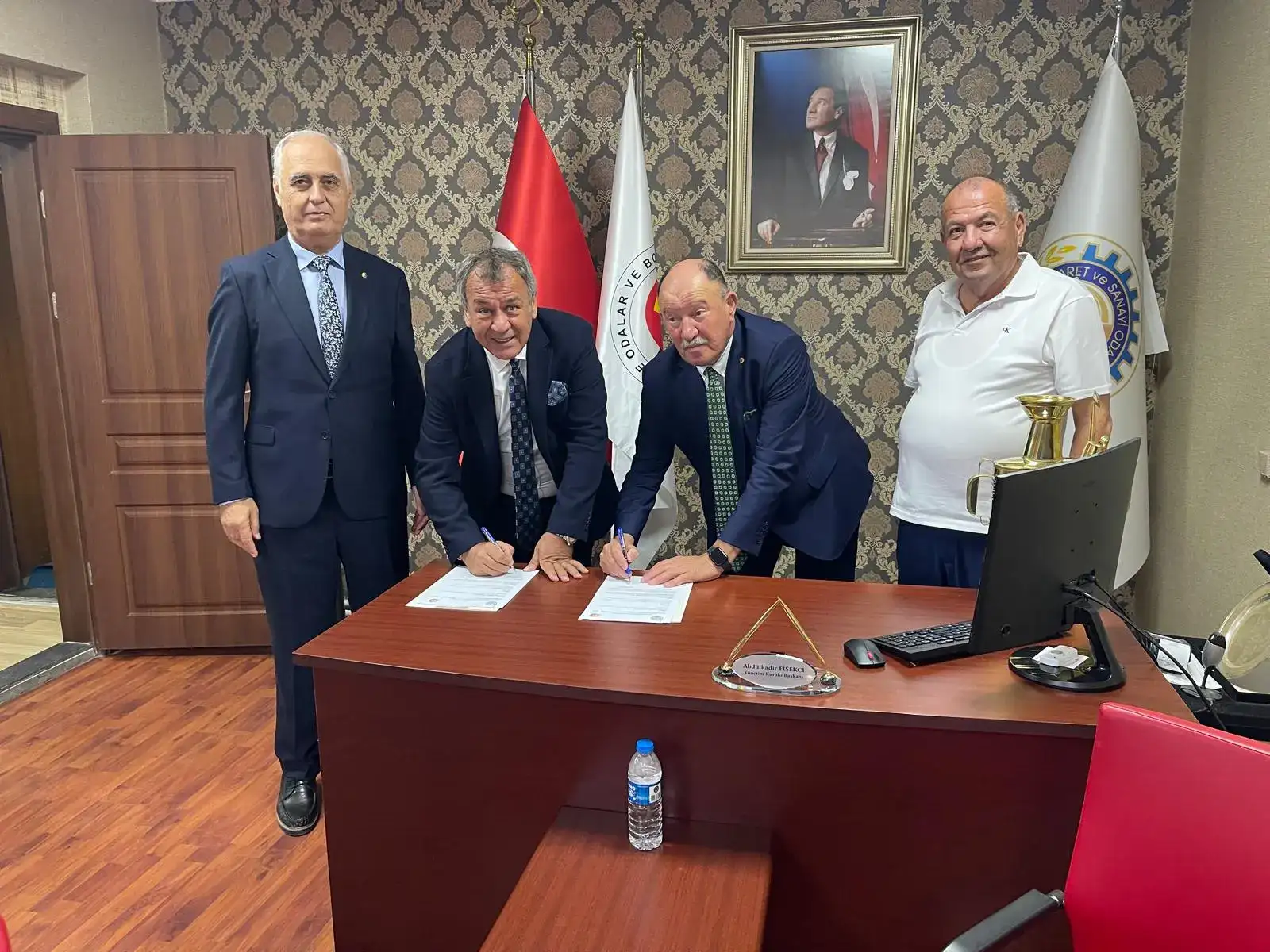 Milas TSO ile Vezirköprü TSO Arasında Kardeş Oda Protokolü İmzalandı