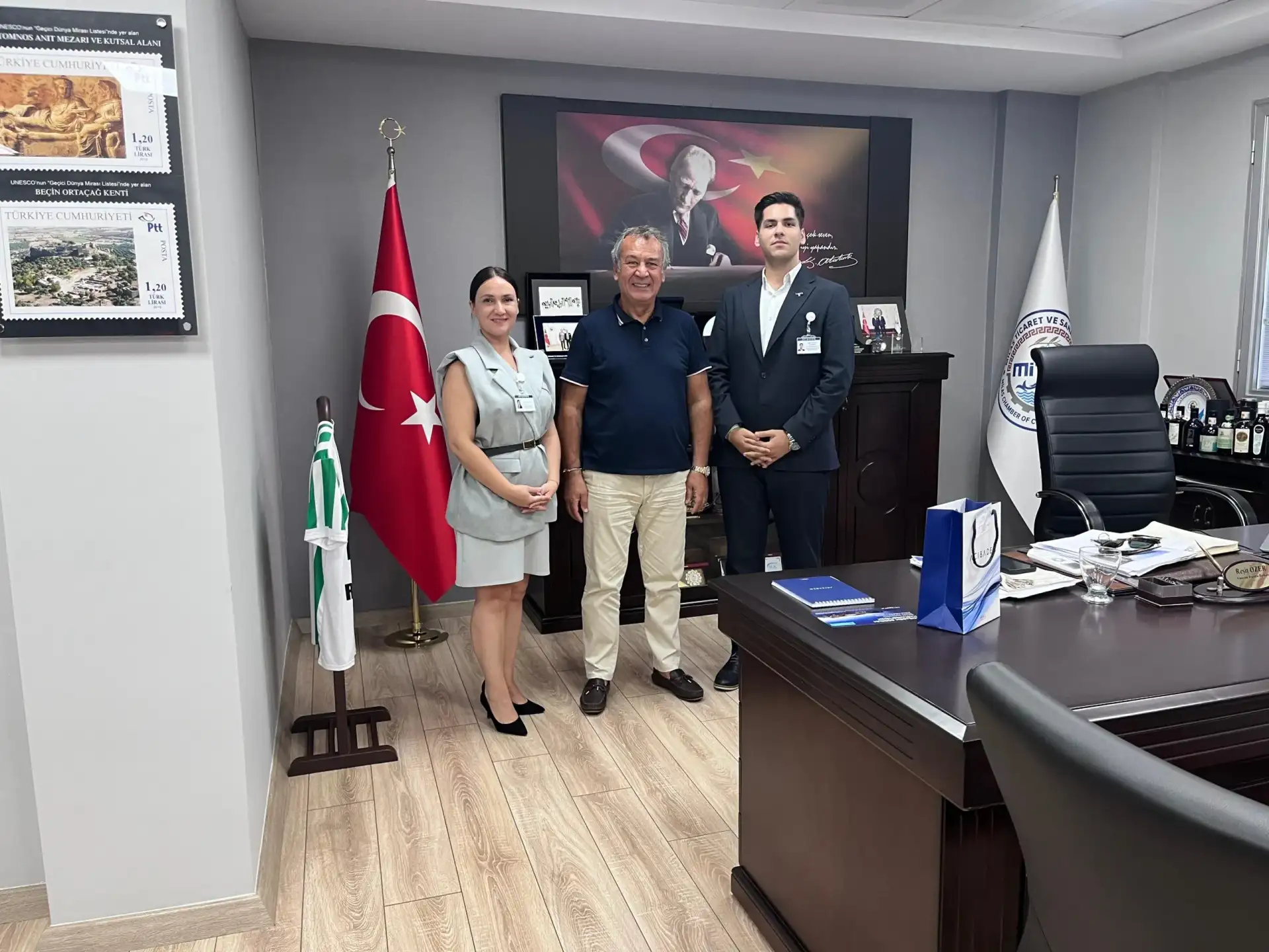 ACIBADEM BODRUM HASTANESİ'NDEN MİTSO'TA ZİYARET