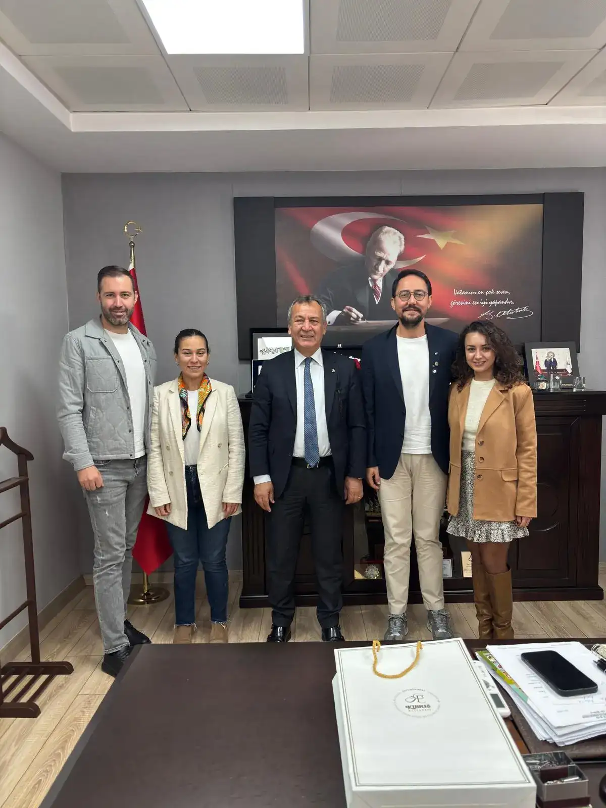 Mylasa Rotary Kulübü’nden MİTSO Başkanı Reşit Özer’e Ziyaret