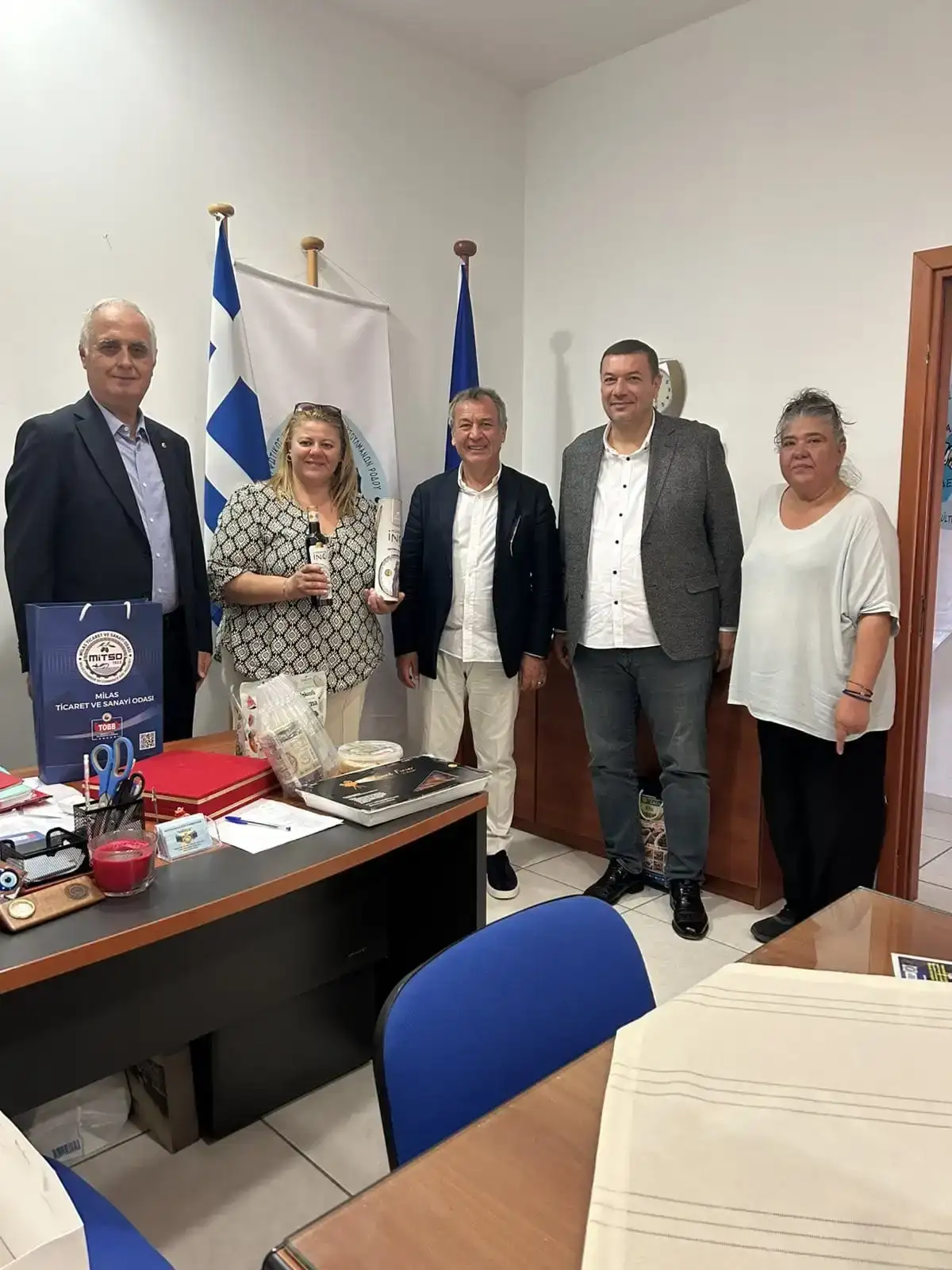 MİTSO Heyetinden Rodos Müslümanları Kültür ve Kardeşlik Derneği’ne Ziyaret