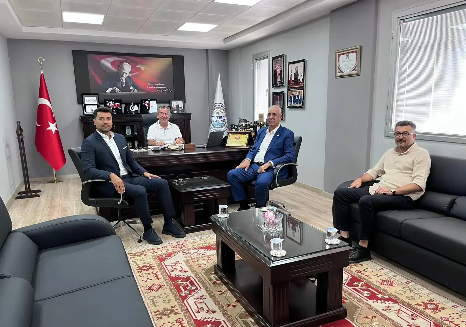 Bıçakçılar Madencilik’ten MİTSO’ya Ziyaret