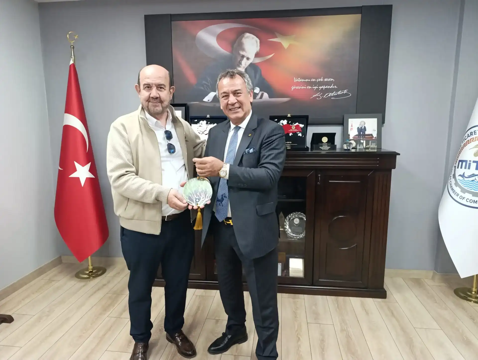 Milas Ticaret ve Sanayi Odası, Romanya-Türkiye Ticaret ve Sanayi Odası Heyetini Ağırladı - 1