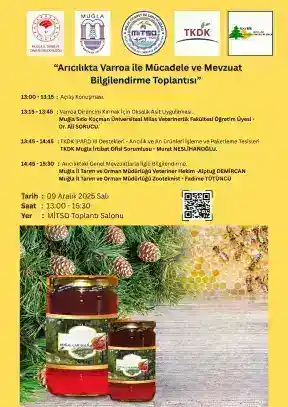 ARICILIKTA VARROA İLE MÜCADELE VE MEVZUAT TOPLANTISI MİTSO’DA GERÇEKLEŞTİRİLECEK