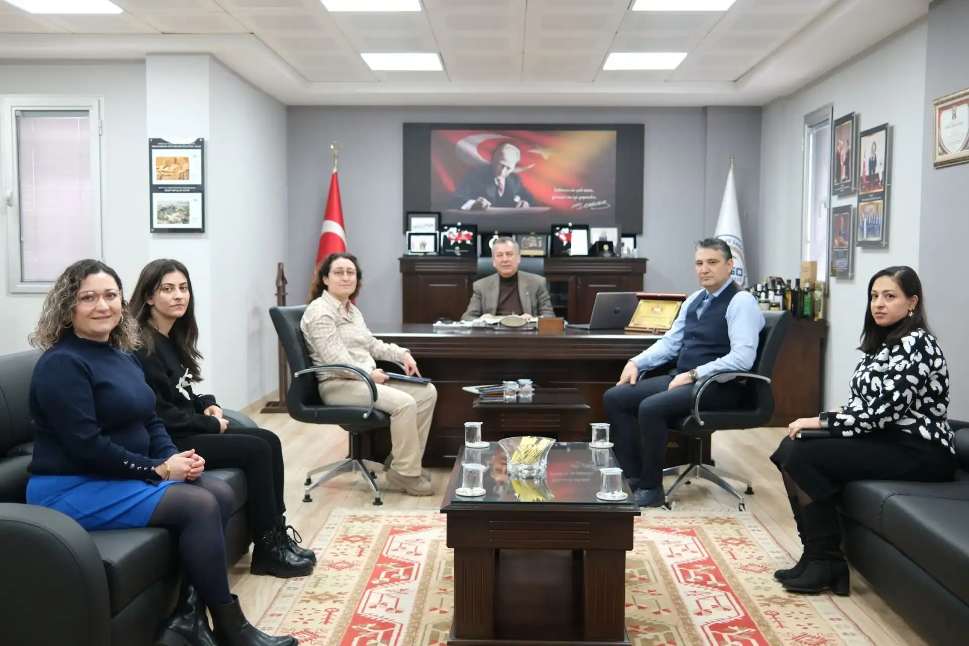 DENİZLİ ABİGEM’DEN MİTSO’YA ZİYARET: YENİ PROJELER MASAYA YATIRILDI