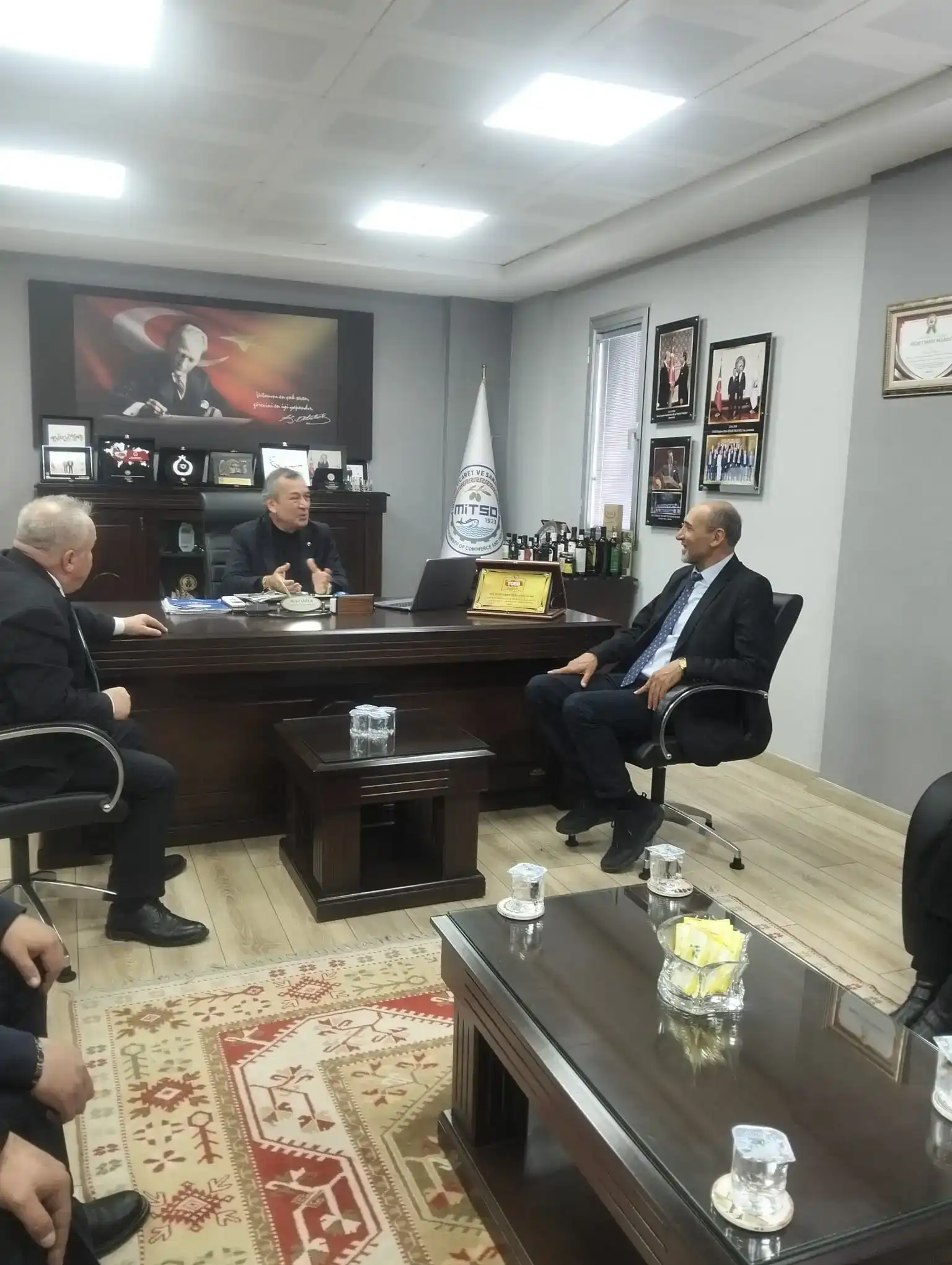 Zafer Partisi Heyetinden MİTSO’ya Ziyaret - 2