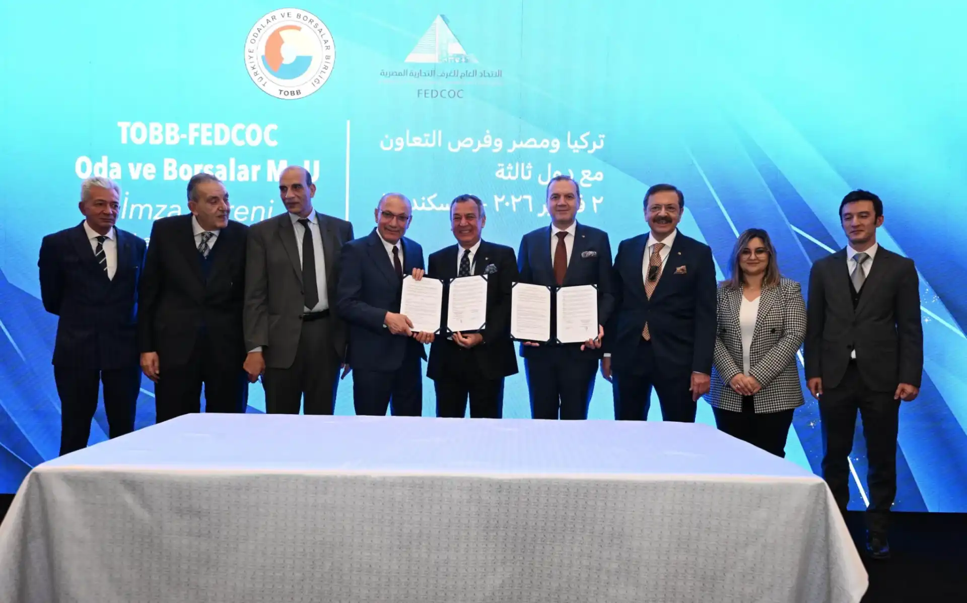 Türkiye–Mısır İş Birliği Forumunda MİTSO’dan Yöresel Ürünler İçin Anlaşma - 3